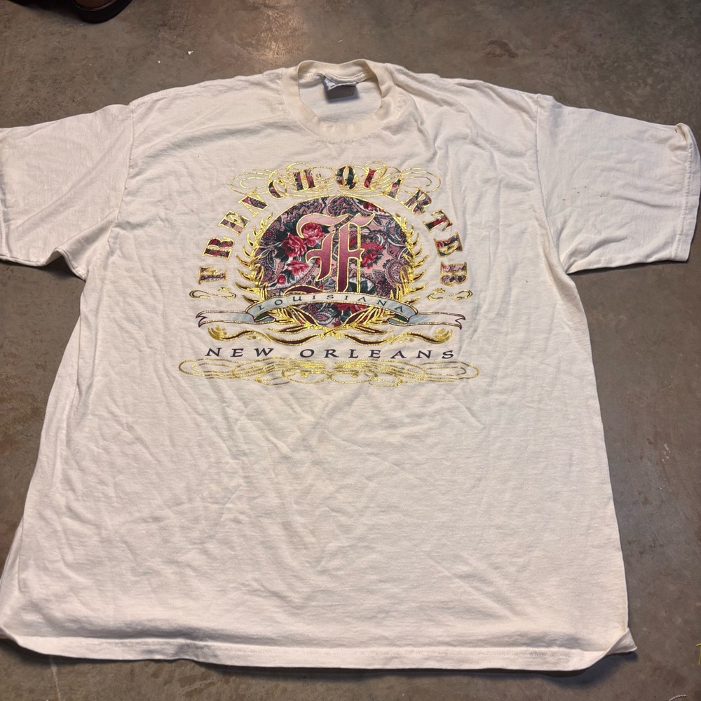 LEE Vintage French Quarter New Orleans Louisiana Single Stitch USA Men’s XXL